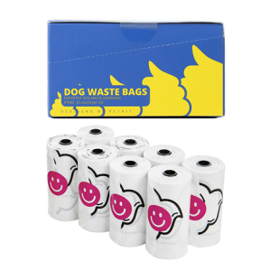 PETKIT Dog Waste Bags 8 units, 120 pcs in Total, Environmentally conscious, Reliable strength, keeping hands protected and minimizing odors., Bags: 30 x 22 cm