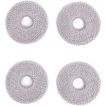 Ecovacs Washable Improved Mopping Pads for OZMO Turbo Mopping Systems of X1 OMNI/X1 TURBO/T10 TURBO/ T20 OMNI D-WP04-0012 4 pc(s)