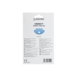 Ecovacs Reusable cleaning cloths  D-CC3C  for DEEBOT OZMO 930, DEEBOT PRO 930, 3 pc(s), Blue