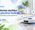 robotas siurblys su plovimo funkcija