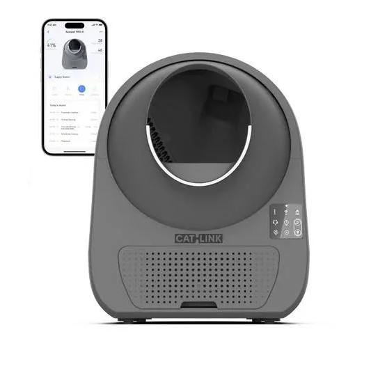 1450259-Automatinis-kačių-tualetas-CATLINK-Scooper-Luxury-Pro-X-tamsiai-pilkas-1